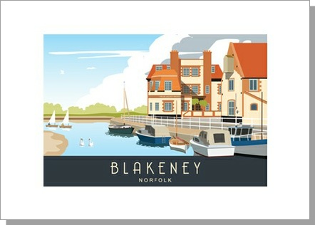 Blakeney Quay Card