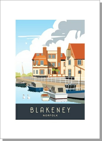 Blakeney Summer Norfolk Card