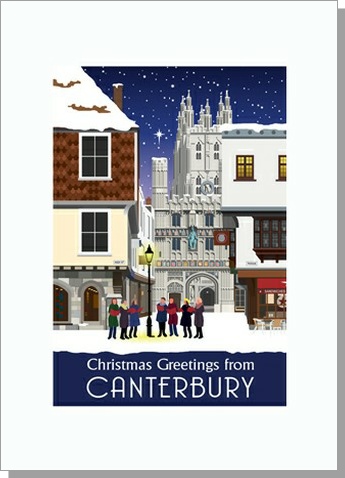 Canterbury Christmas Card