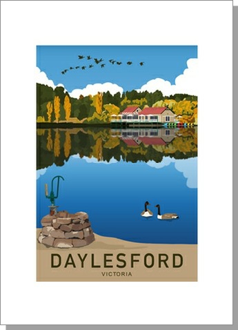 Daylesford Australia Card