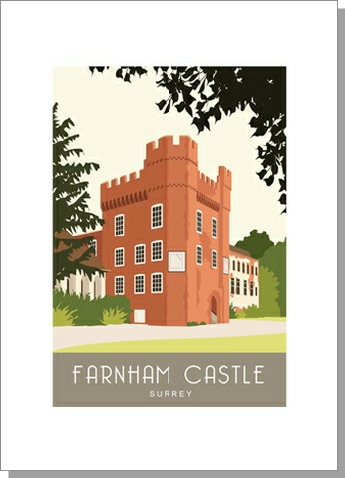 Farnham Castle Greetings Card