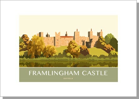 Framlingham Castle Suffolk Card