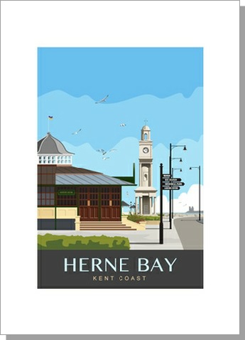 Herne Bay Clock Tower 2016, Portrait