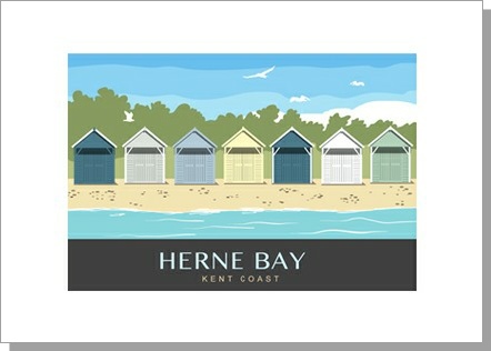 Herne Bay Beach Huts, Landscape