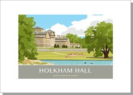 Holkham Hall Deer Park Card