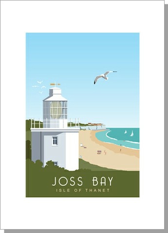 Joss Bay North Foreland Lighthouse Broadstairs Portrait