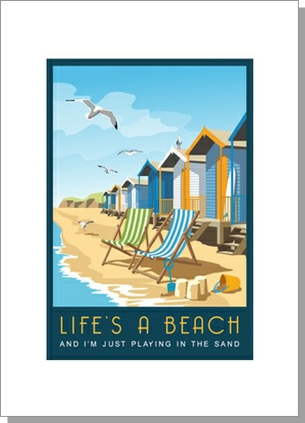 Life's a Beach Card
