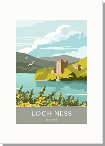 Loch Ness MonsterGreetings Card