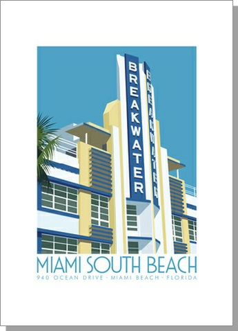 The Breakwater Miami America Card