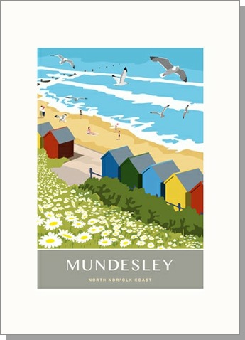 Mundesley Beach Huts Card