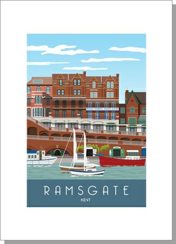 Ramsgate Arches Greetings Card