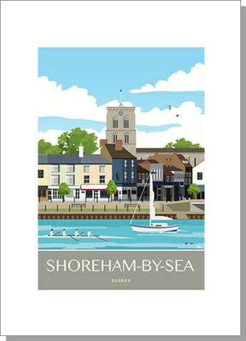 Shoreham by Sea Quay Card