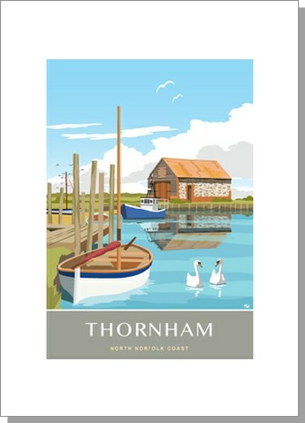 Thornham Baot House Card