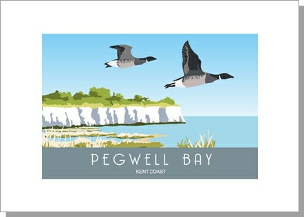 Pegwell Bay Brent Geese Landscape
