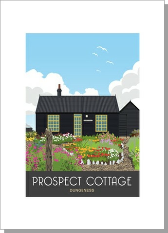 Prospect Cottage Dungeness Greetings Card
