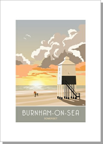 Burnham on Sea Lighthouse card