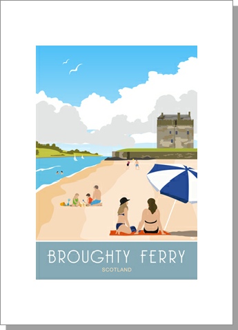 Broughty Ferry Greetings Card