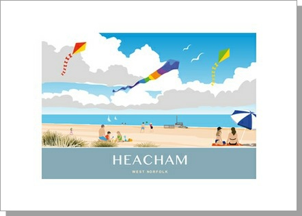 Heacham Beach Card
