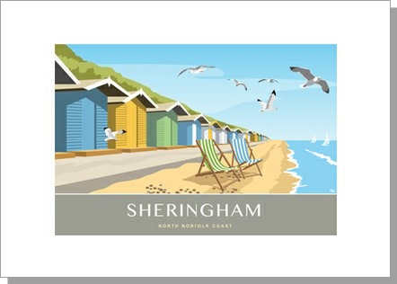 Sheringham Huts Promanade Card