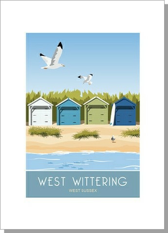 West Wittering Huts Cards