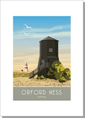 Orford Ness Lighthouse Card