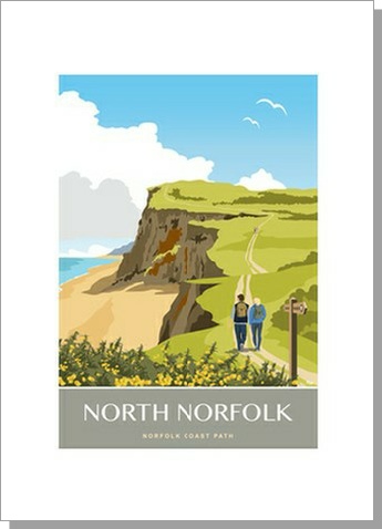 North Norfolk Coast Coastal Path Card