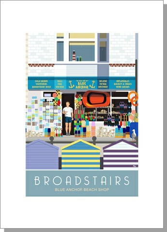 Life's a Breeze in Broadstairs Greetings Card