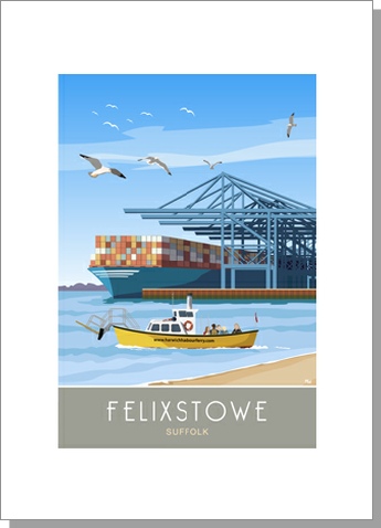 Felixstowe Docks and Ferry