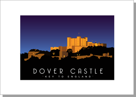 Dover Castle at Night