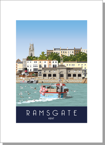 Ramsgate Harbour Greetings Cards