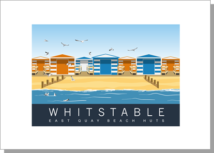 Whitstable East Quay Beach Huts Kent