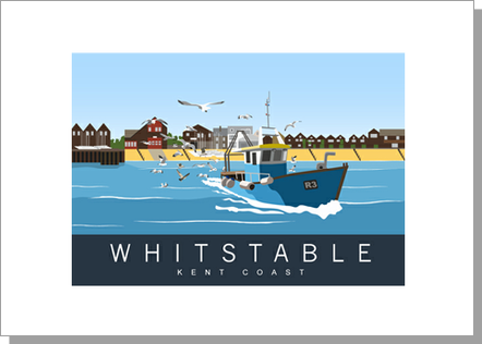 Whitstable Fishing Boat, Landscape