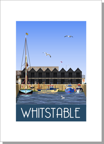 Whitstable Harbour Boats